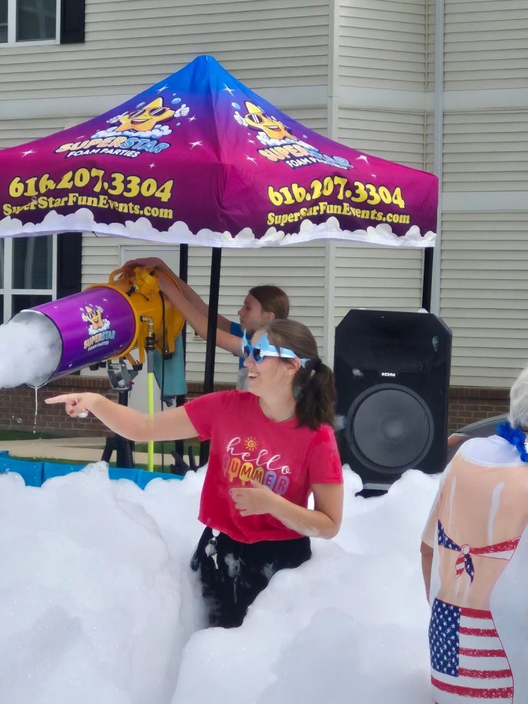 Thrilling Kid-Friendly Foam Parties in Michigan