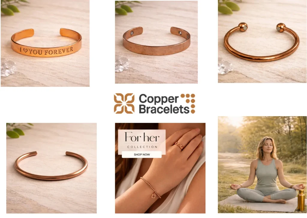 Buy Hammered Copper Bracelet Online – Unique Textured Designs for Style and Wellness