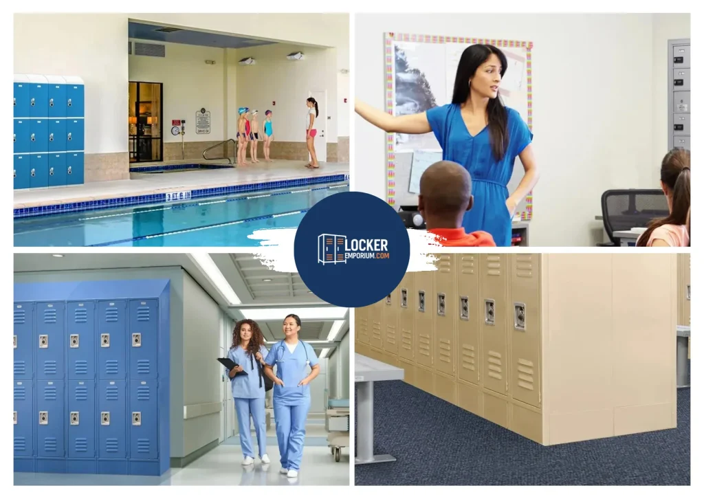 Durable Plastic Gym Lockers for Moisture-Resistant and Secure Storage