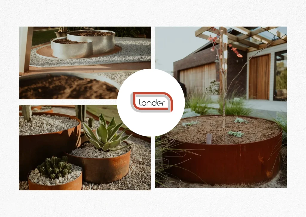 Durable and Stylish Corten Steel Planters for Unique Garden Designs