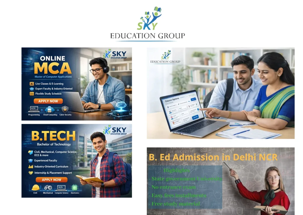Top Online BCA Colleges in Noida Offering Flexible Computer Applications Programs