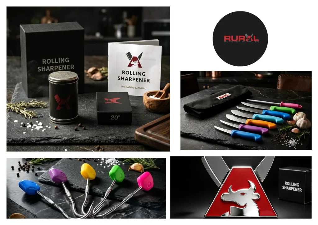 Rolling Sharpener For Kitchen Knives – Precision Sharpening for Home and Professional Use