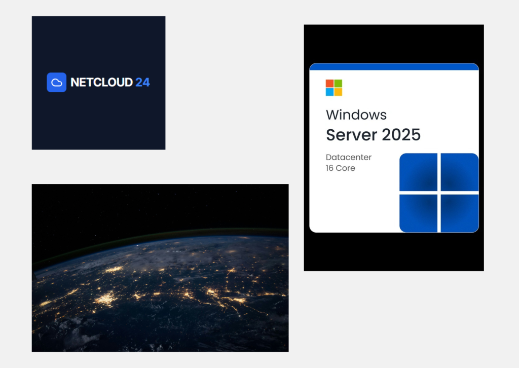 VPS Windows affidabile con supporto remoto, SQL Server e assistenza Netcloud24