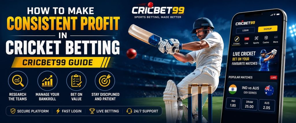 Practical Guide to Using a Cricket Betting Account